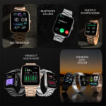 Fire-Boltt Encore Stainless Steel Smart Watch with 1.83” Full Touch Screen Display