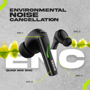Wings Phantom 850 Low Latency Wireless Earbuds
