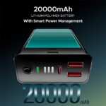 boAt Pocket Energyshroom PB400 Pro 20000mAh Power Bank