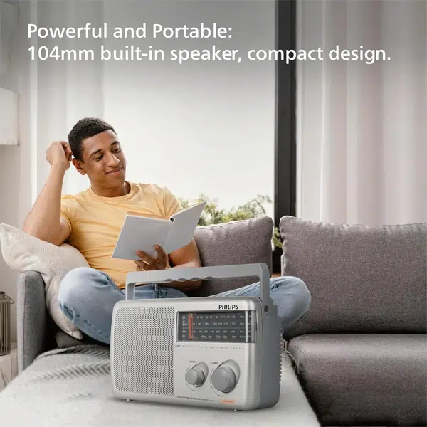 Philips Radio RL384/94 With MW/FM/SW/TV Bands