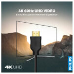 Philips SWV5510 4K UHD HDMI Cable - 1.5M