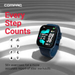 Compaq Q Watch Balance Series with 1.69" HD Display Smartwatch