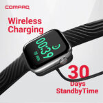 Compaq Q Watch Dimension Series with 1.81" HD Display Smartwatch