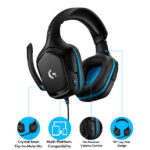 Logitech G431 with 7.1 Surround Sound Headphones