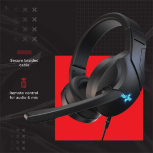 Redgear Shadow Spear Gaming Wired On Ear Headphones