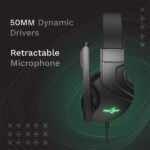 Redgear Shadow Spear Gaming Wired On Ear Headphones