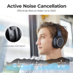 Tribit QuietPlus 72 Over-Ear Wireless Bluetooth Headphones