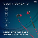 HRX X-Wave 350R Wireless Neckband with 40 Hours Battery