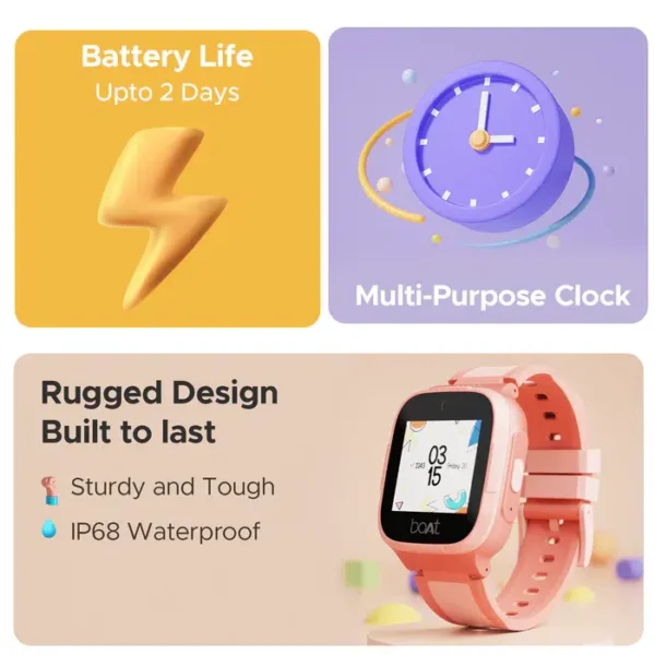 boAt Wanderer Kids Smart Watch
