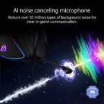 ASUS Rog Delta S Lightweight with Ai Noise-Canceling Wired Headphones