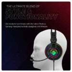 Cosmic Byte Proteus Headset Dual Input USB and 3.5mm, 7.1 Surround Sound