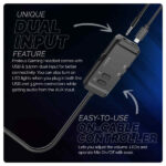 Cosmic Byte Proteus Headset Dual Input USB and 3.5mm, 7.1 Surround Sound