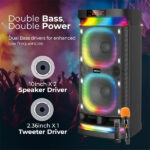 Gizmore 300W Thunder DJ Trolley Outdoor Party Speaker