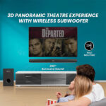 Gizmore SW8000 120W RMS Wireless Soundbar