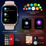 beatXP Marv Neo Smart Watch with 1.85” Ultra HD Display Bluetooth Calling