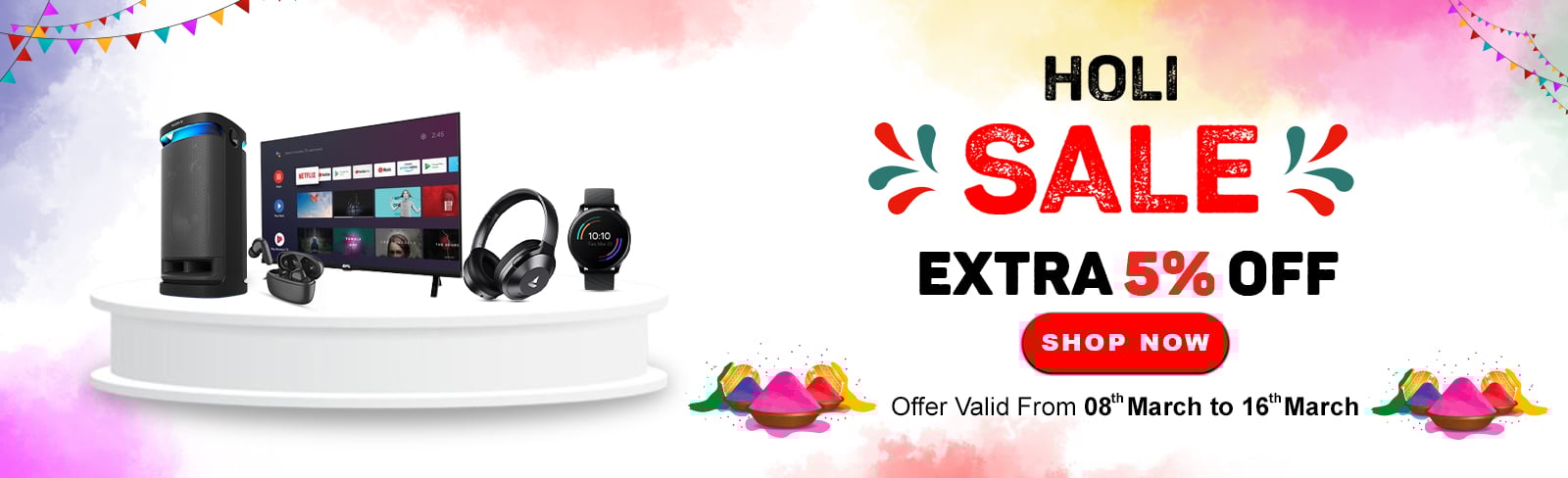 Shopy Vision Holi Sale
