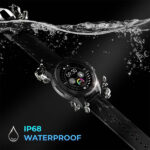 beatXP Exact Smartwatch with Medical Grade ECG- Black