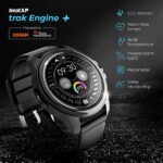 beatXP Exact Smartwatch with Medical Grade ECG- Black