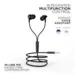 boAt BassHeads 100 in-Ear Wired Headphones with Mic