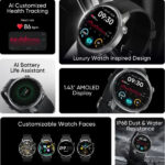 Realme Watch S2, 1.43" AMOLED Display