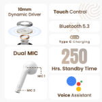 Toreto Air Beat Wireless Earbuds