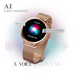 beatXP Eva Bluetooth Calling Smartwatch with 1.2" Super AMOLED Display