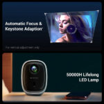 ZEBRONICS PIXAPLAY 53,Smart Vertical Projector