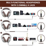 OneOdio A71 Wired Over the Ear Headphone with Mic