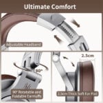 OneOdio A71 Wired Over the Ear Headphone with Mic