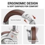 OneOdio A71 Wired Over the Ear Headphone with Mic