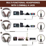 OneOdio A71 Wired Over the Ear Headphone with Mic