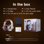 OneOdio Pro 30 Wired Over the Ear Headphone with Mic
