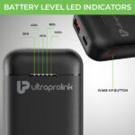 UltraProlink 10000mAh 33W Pocket Compact UM1122BLK Power Bank