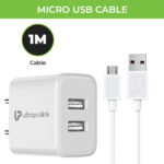 UltraProlink Boost12 UM1156M 2.4A 12W Dual USB Fast Charging Wall Charger