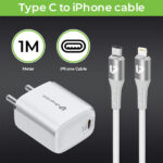 UltraProlink UM1102L Boost PD33L Charger With PD Type C to iPhone Cable 1m