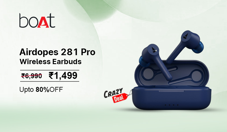 BoAt Airdopes 281 Pro Wireless Earbuds