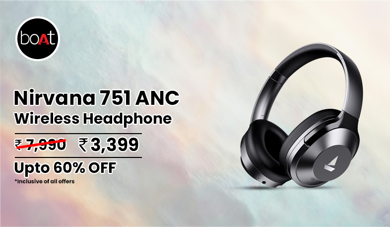BoAt Nirvana 751 ANC Wireless Headphone