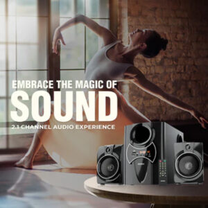 Intex 2100 Pro FMUB 2.1 CH Multimedia Speaker