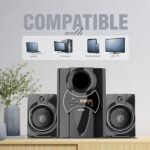Intex 2100 Pro FMUB 2.1 CH Multimedia Speaker
