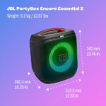 JBL PartyBox Encore Essential 2 Portable Speaker with AI Sound Boost