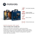 Motorola Moto Buds 270 ANC True Wireless Earbuds