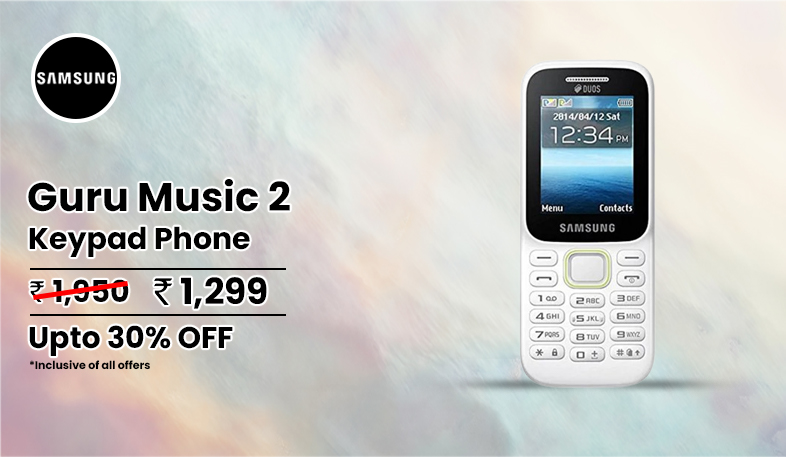 Samsung Guru Music 2 SM-B310E Keypad Phone