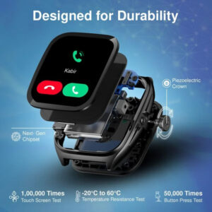 Titan Evolution 4.6 cm Curved AMOLED Display Smart Watch