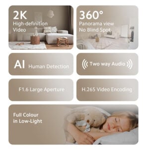 Xiaomi Mi 360 Home Security Camera 2K