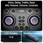 Zebronics Vox 220W DJ Speaker