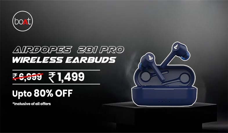 boAt Airdopes 281 Pro Wireless Earbuds