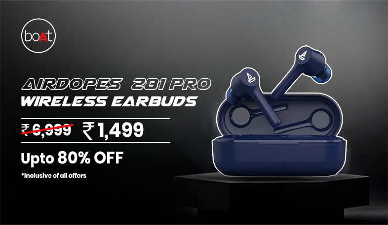 boAt Airdopes 281 Pro Wireless Earbuds