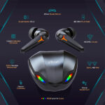 pTron Bassbuds Razer Gaming TWS Earbuds