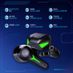 pTron Playbuds 2 Gaming TWS Earbuds