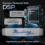 Boult Mustang Q Bluetooth Headphones with 40mm Boosted Drivers